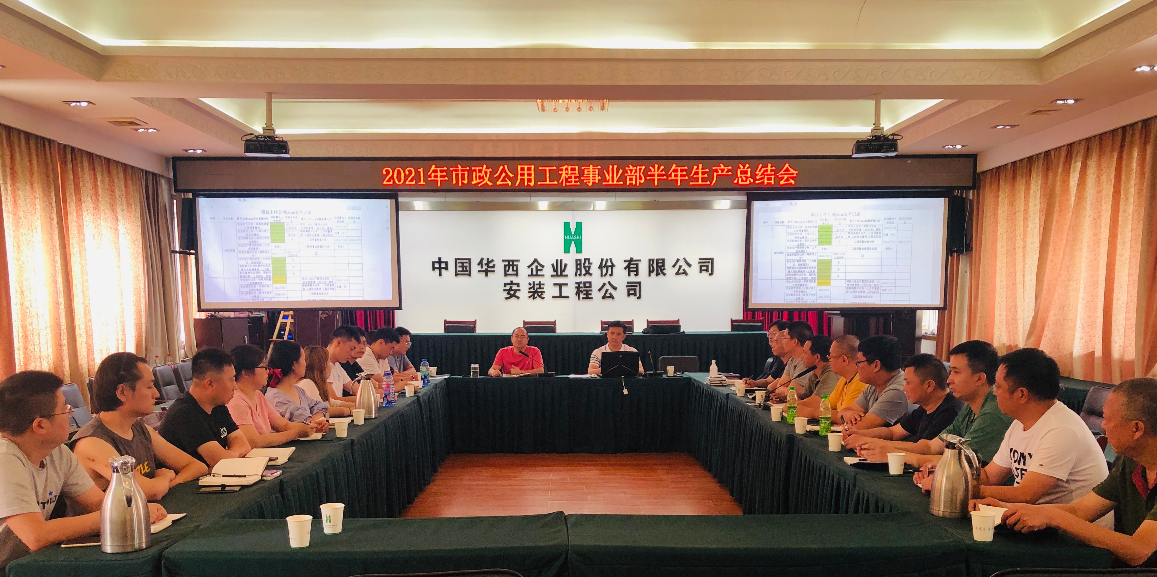 市政公用工程事業(yè)部召開(kāi)2021年上半年生產(chǎn)總結會(huì )