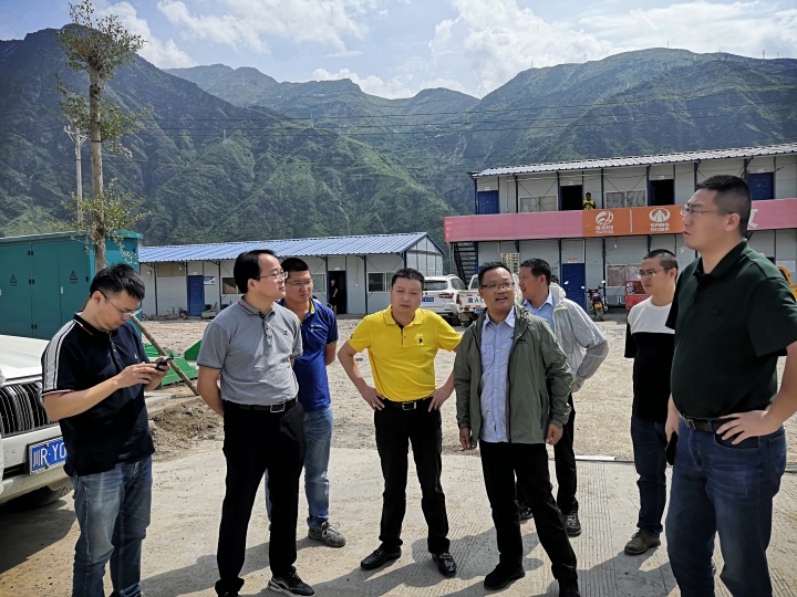 奮力與時(shí)間賽跑 決戰會(huì )東攻堅戰  ——公司總經(jīng)理徐文忠赴項目現場(chǎng)辦公