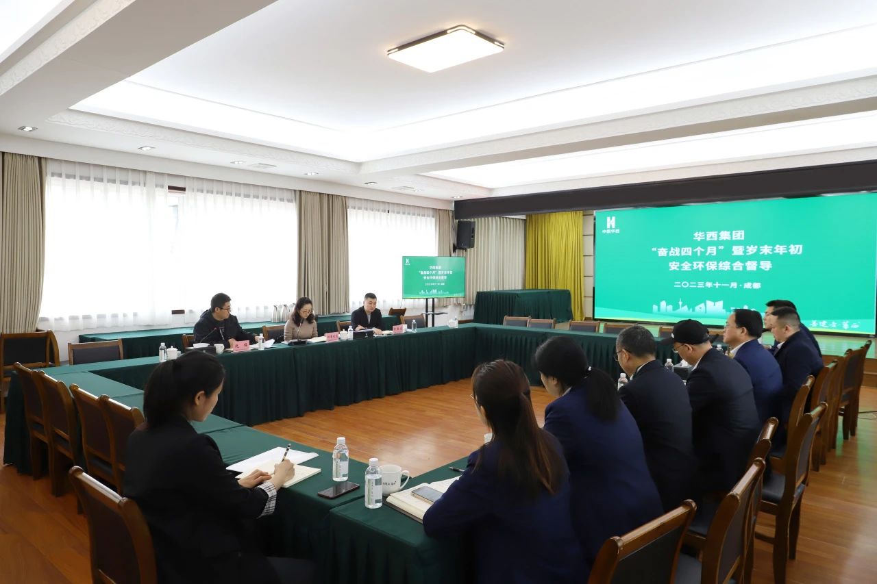 集團督導組到公司開(kāi)展“奮戰四個(gè)月”暨歲末年初安全環(huán)保綜合督導