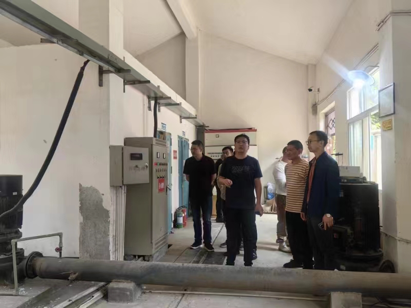  公司總工程師倪偉一行到綿陽(yáng)分公司檢查指導工作